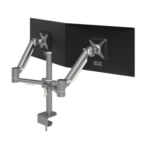 Viewmate plus monitorarm - bureau 862, zilver