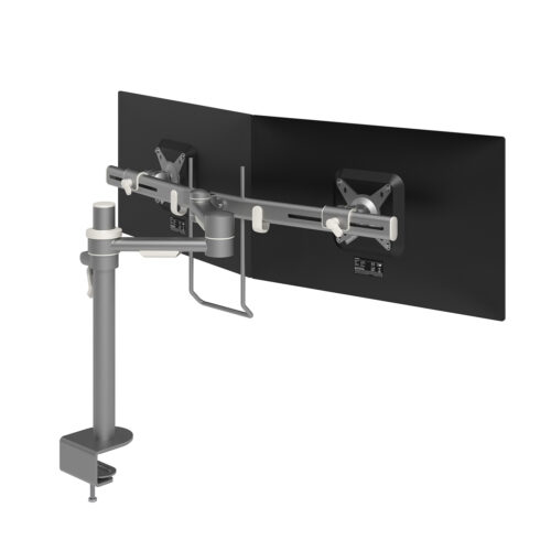 Viewmate monitorarm - bureau 602, zilver