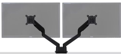Monitorarm Axon duo, zwart