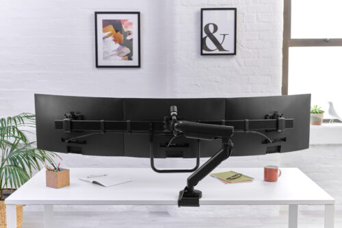 Flo X Triple Mount Kit, zwart