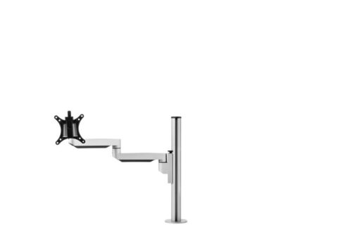 Monitorarm Galaxy Basic Enkel, zilver