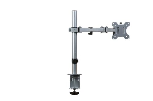 Focus enkele monitorarm, zilver