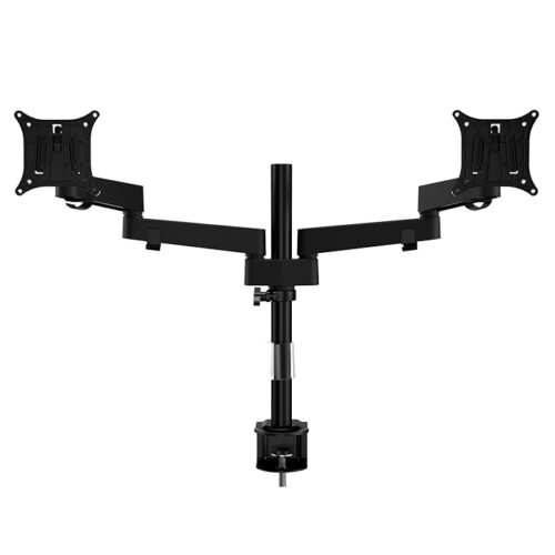 Pharo 2.0 monitorarm dubbel, zwart
